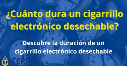 ¿Cuánto dura un cigarrillo electrónico desechable?